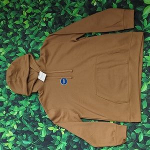 NWT Men's Medium Arizona Jean Co. Toffee Colored Hoodie With Adjustable Strings